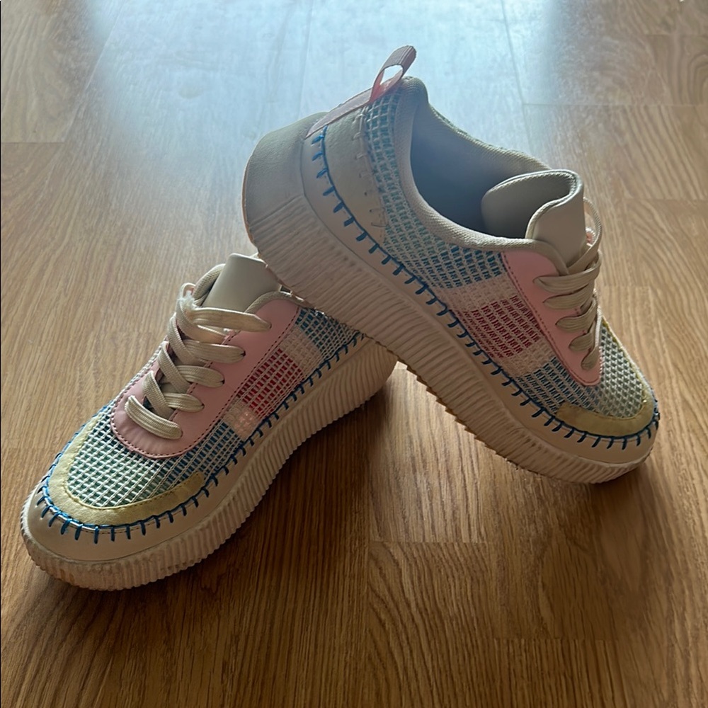 Colorful Mesh Sneakers